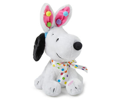 9" Snoopy in Bunny Ears Animated Plush