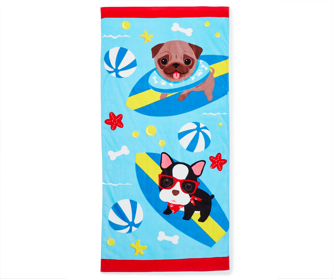 Dog shop beach towel