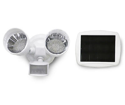 White LED Solar Motion Security Light