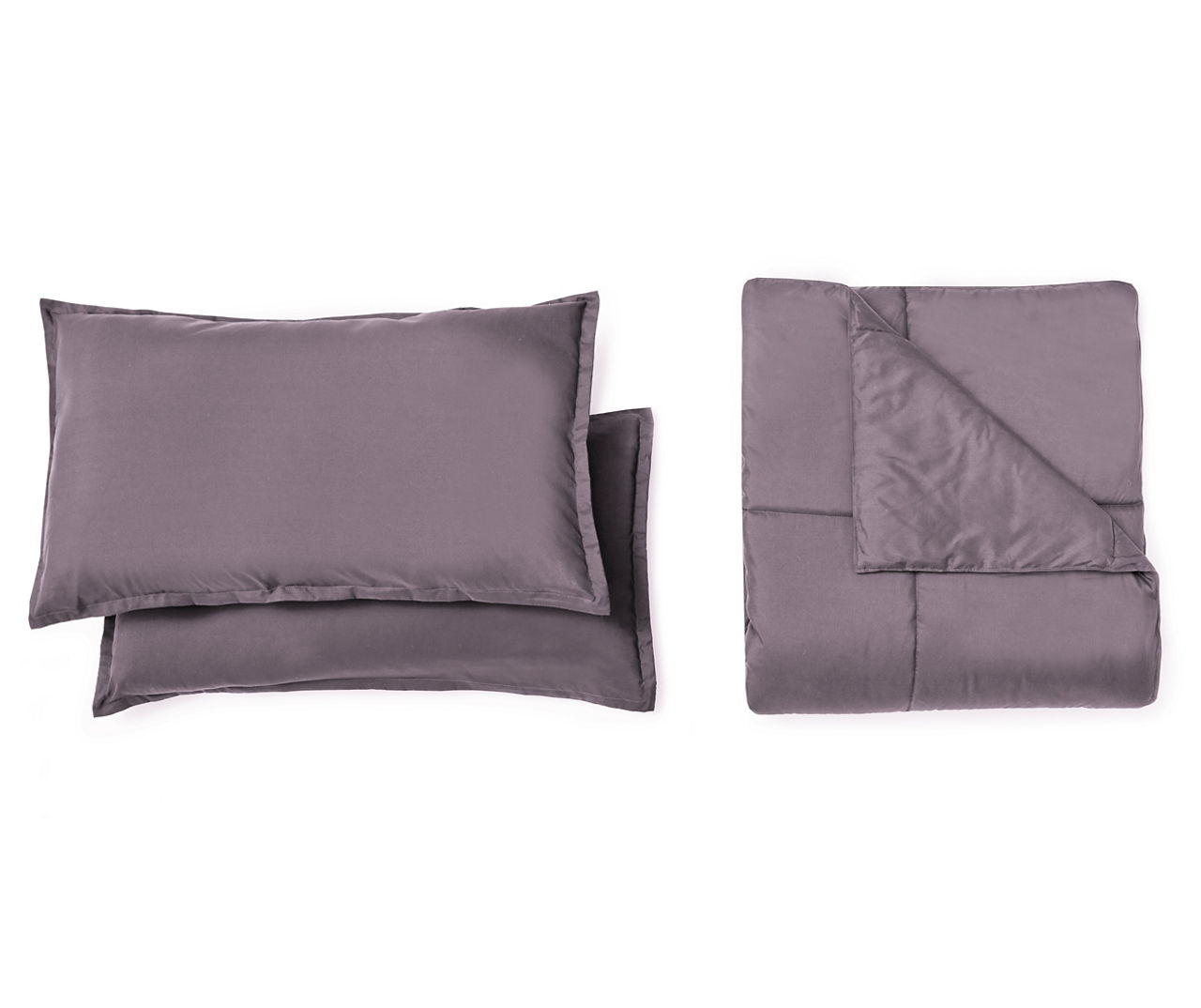 Serta Gray 3Piece Twin/Full Comforter Set Big Lots