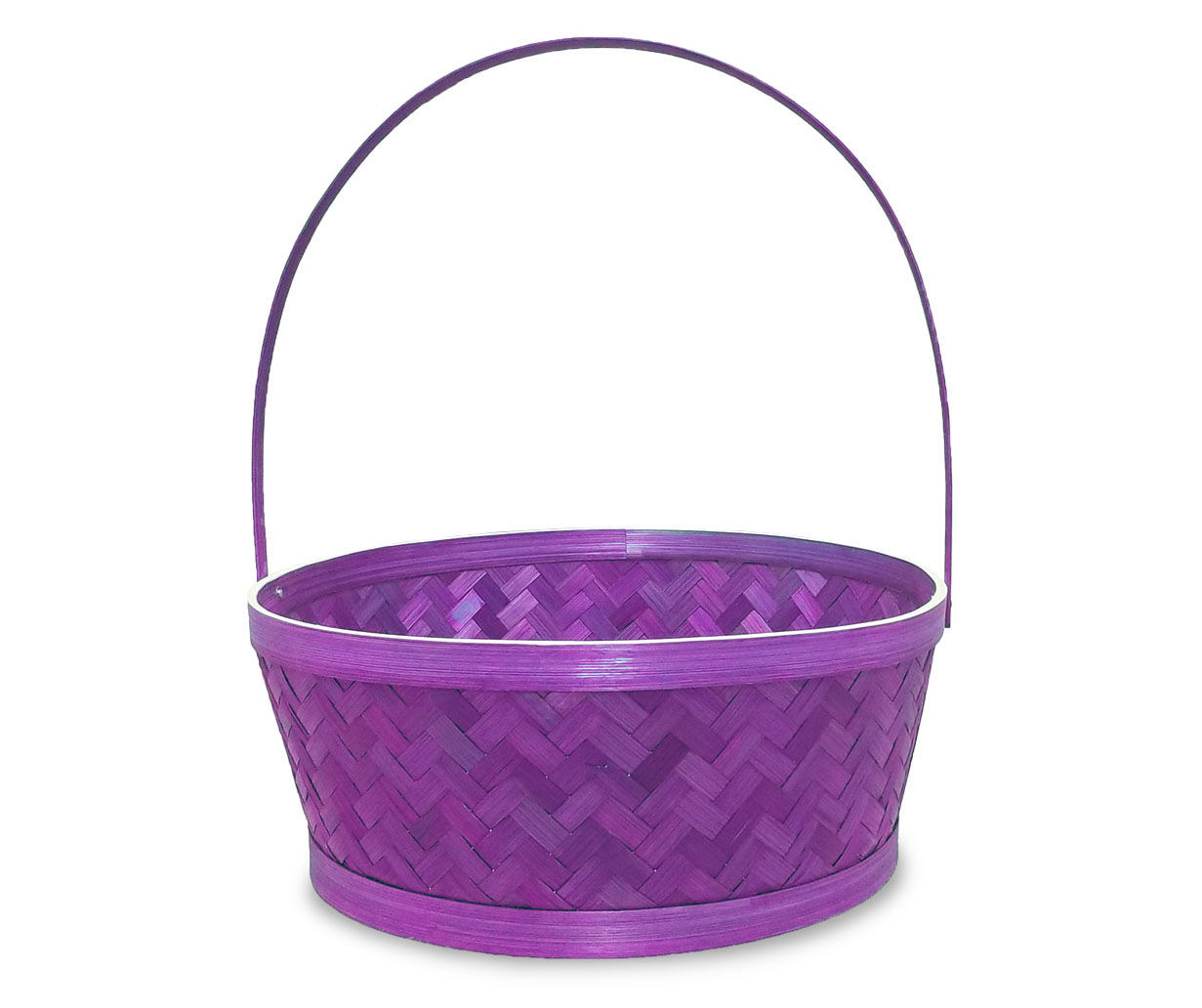 Jumbo Purple Bamboo Easter Basket Big Lots