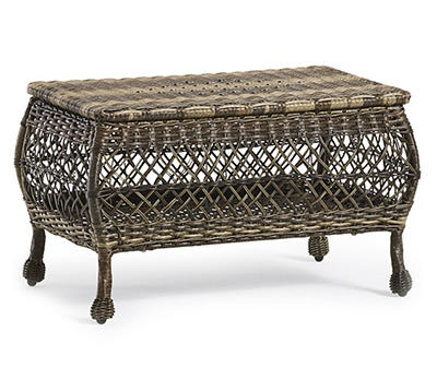 Westbrook All-Weather Wicker Storage Patio Coffee Table