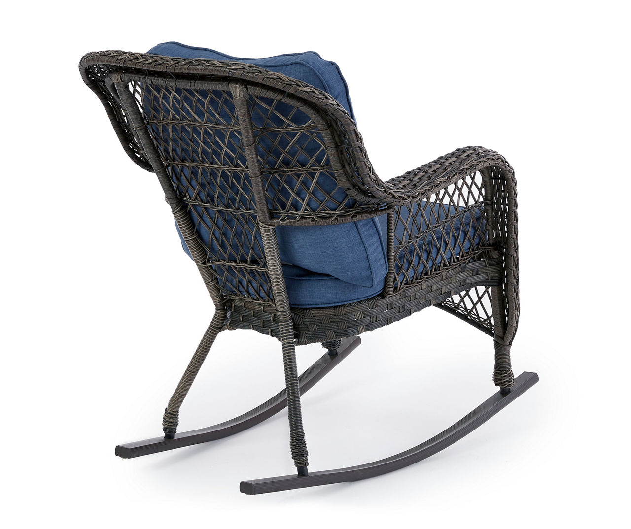Real Living Westbrook All Weather Wicker Cushioned Patio Rocker Big Lots