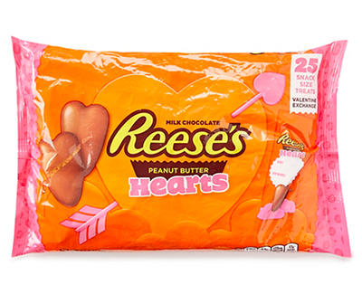 Peanut Butter Hearts 25-Piece Valentine Exchange Kit