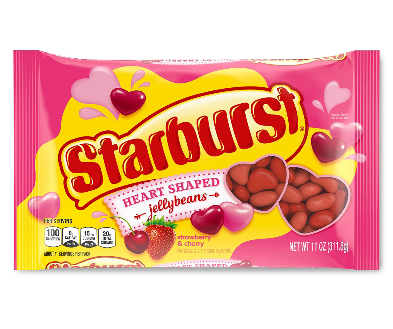 Starburst Conversation Hearts - .88oz