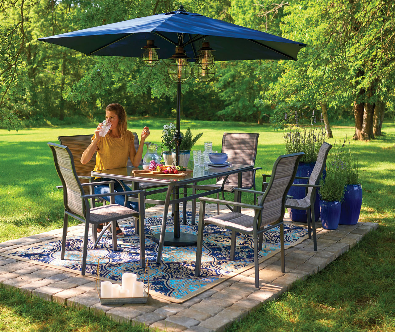 Big lots deals patio table umbrellas