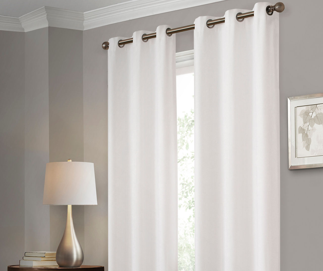 Aprima Aprima Graham Blackout Curtain Panel Pair Big Lots