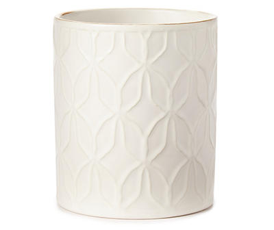 Fresh Linen Ceramic Jar Candle, 16 Oz.