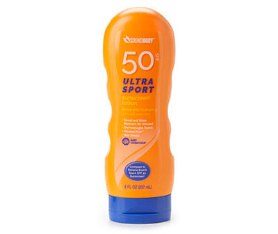 Ultra Sport SPF 50 Sunscreen Lotion, 8 Oz.