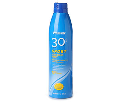 Sport SPF 30 Sunscreen Spray, 9.1 Oz.