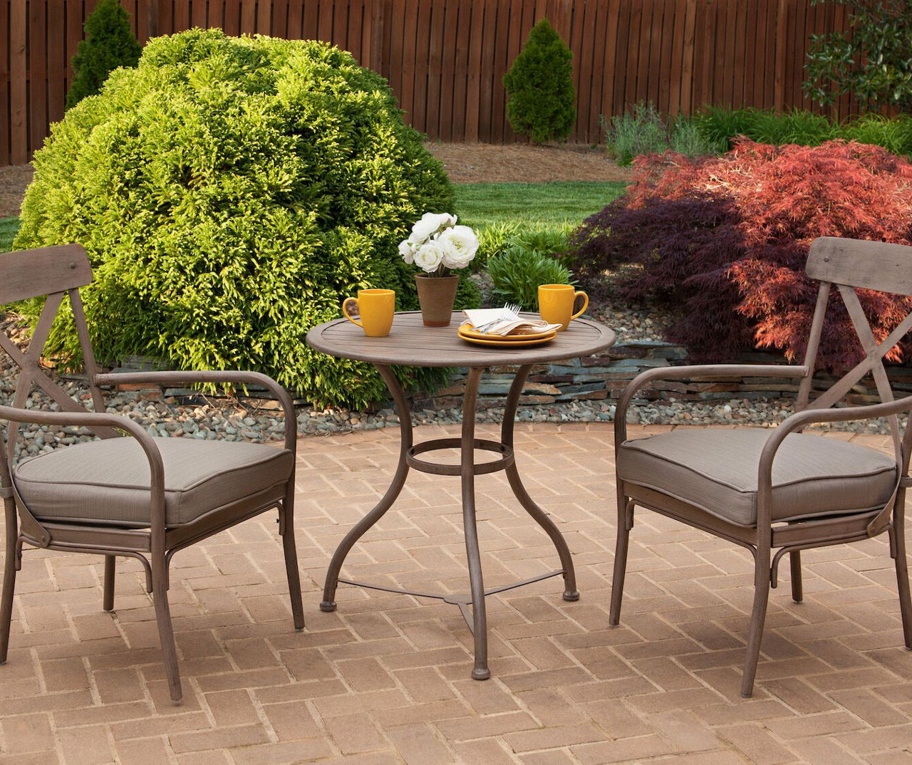 Backyard creations store bistro set