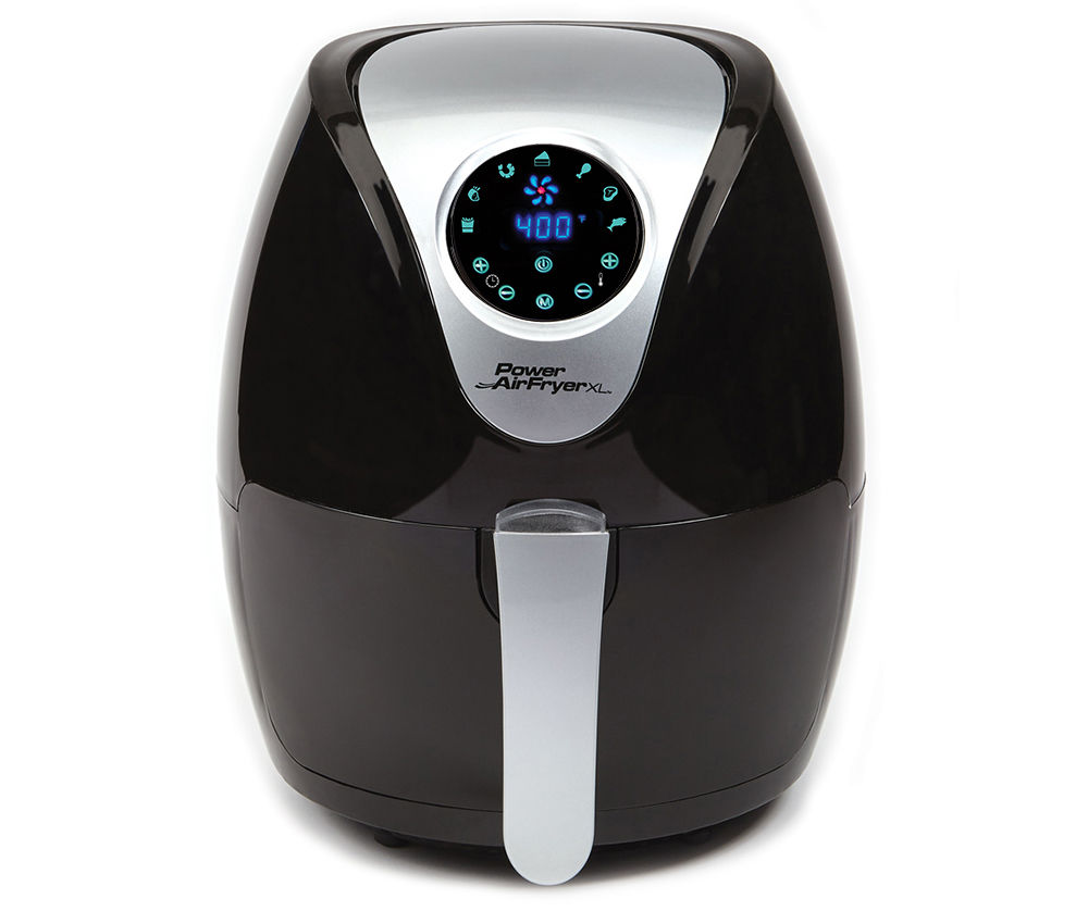 As Seen on TV Power Air Fryer, Black, 5.3 Qt