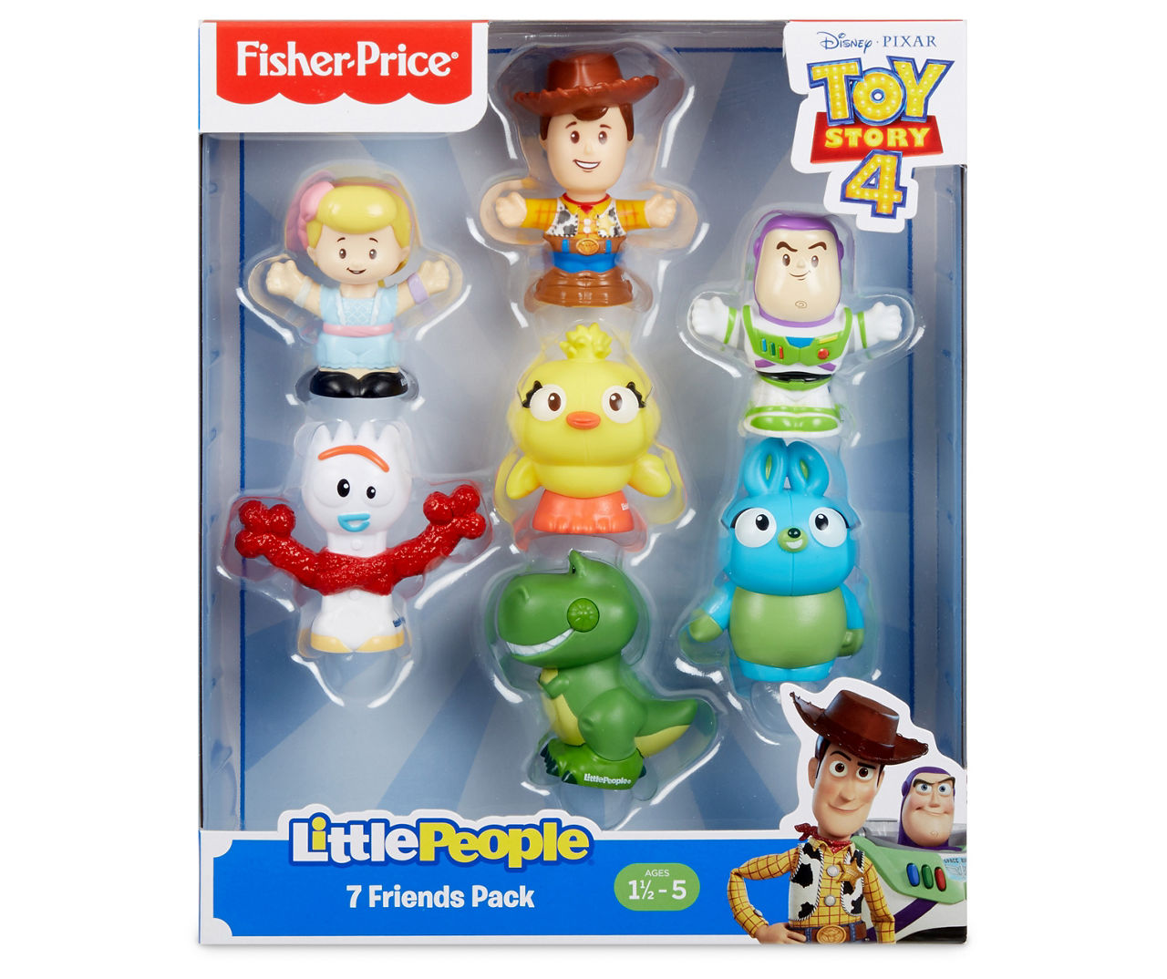 Fisher-Price Little People 7-Piece Toy Story 4 Friends Set