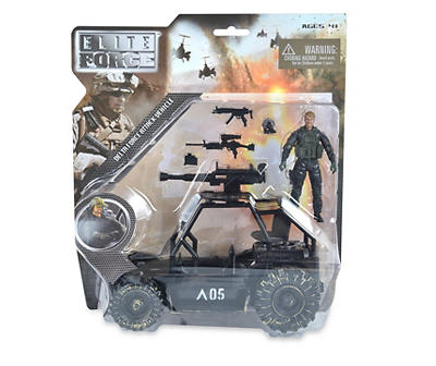 Elite Force Delta Force Attack Vehicle & Figure Play Set