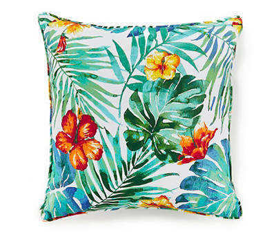 Kayan Tropical Outdoor Throw Pillow