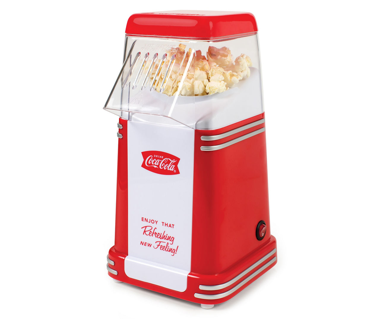 Nostalgia Electrics RHP310COKE Coca-Cola Series Mini Hot Air Popcorn Popper