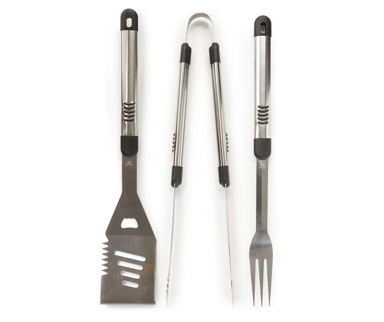Kingsford Stainless Steel 3 Piece BBQ Tool Set