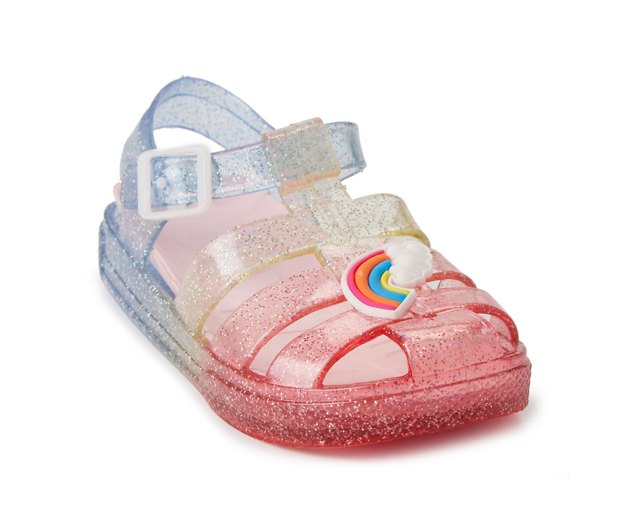 Toddler Girls Rainbow Jelly Sandals Size S Big Lots