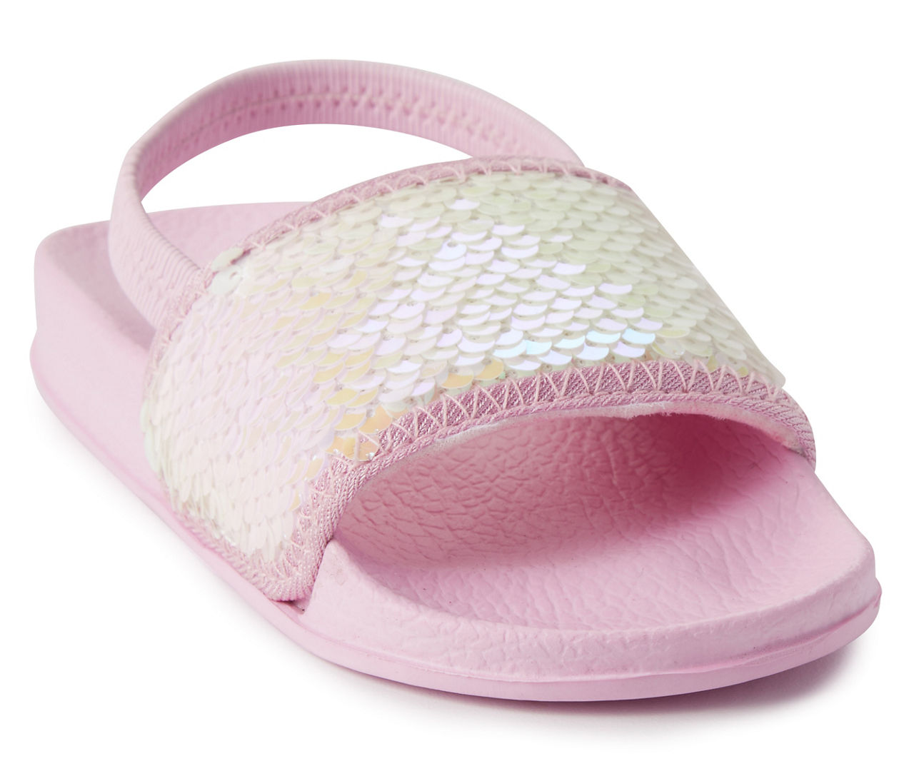 Pink store sequin sandals