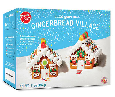 Village Gingerbread Cookie Kit, 11 Oz.