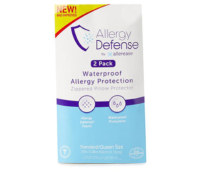 Allergy Defense Pillow Protector, 2-Pack