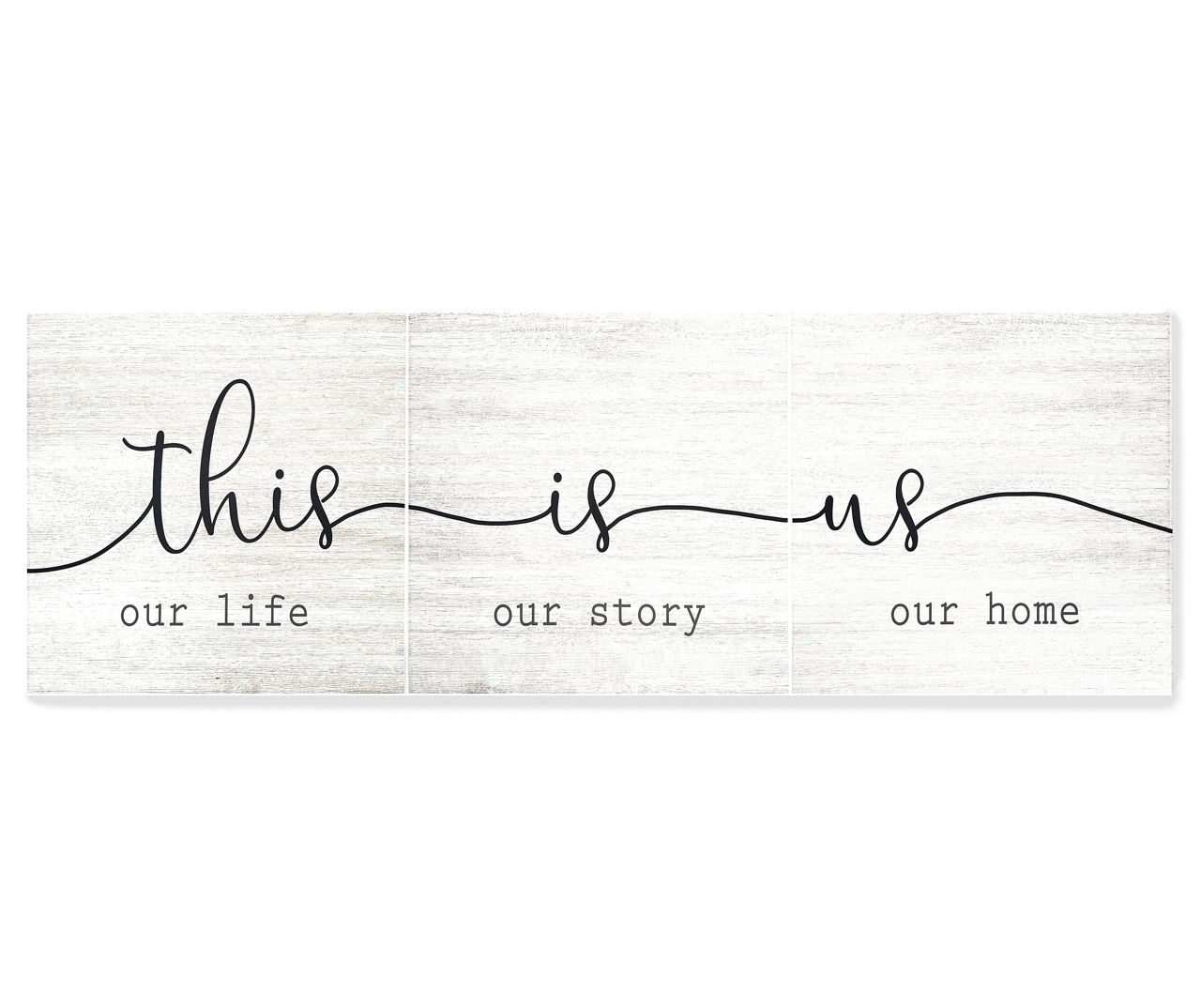 "This Is Us" 3Piece Canvas Set Big Lots