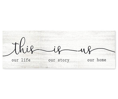 "This Is Us" 3-Piece Canvas Set