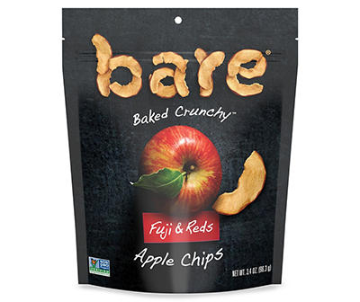 Bare Baked Crunchy Apple Chips Fuji & Reds 3.4 Oz