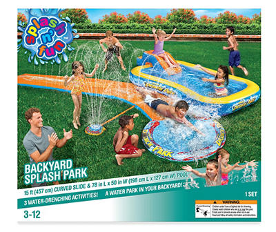 Aqua Drench 3-in-1 Backyard Splash Park