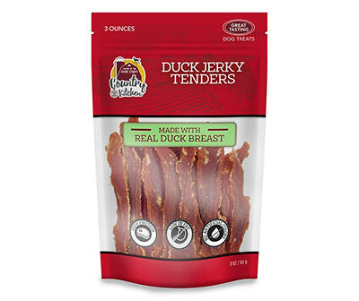 Duck Jerky Dog Treats, 3 Oz.