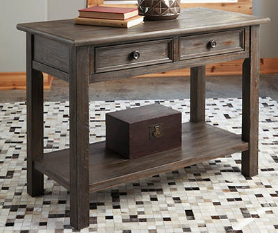 Wyndahl Rustic Brown Console Table