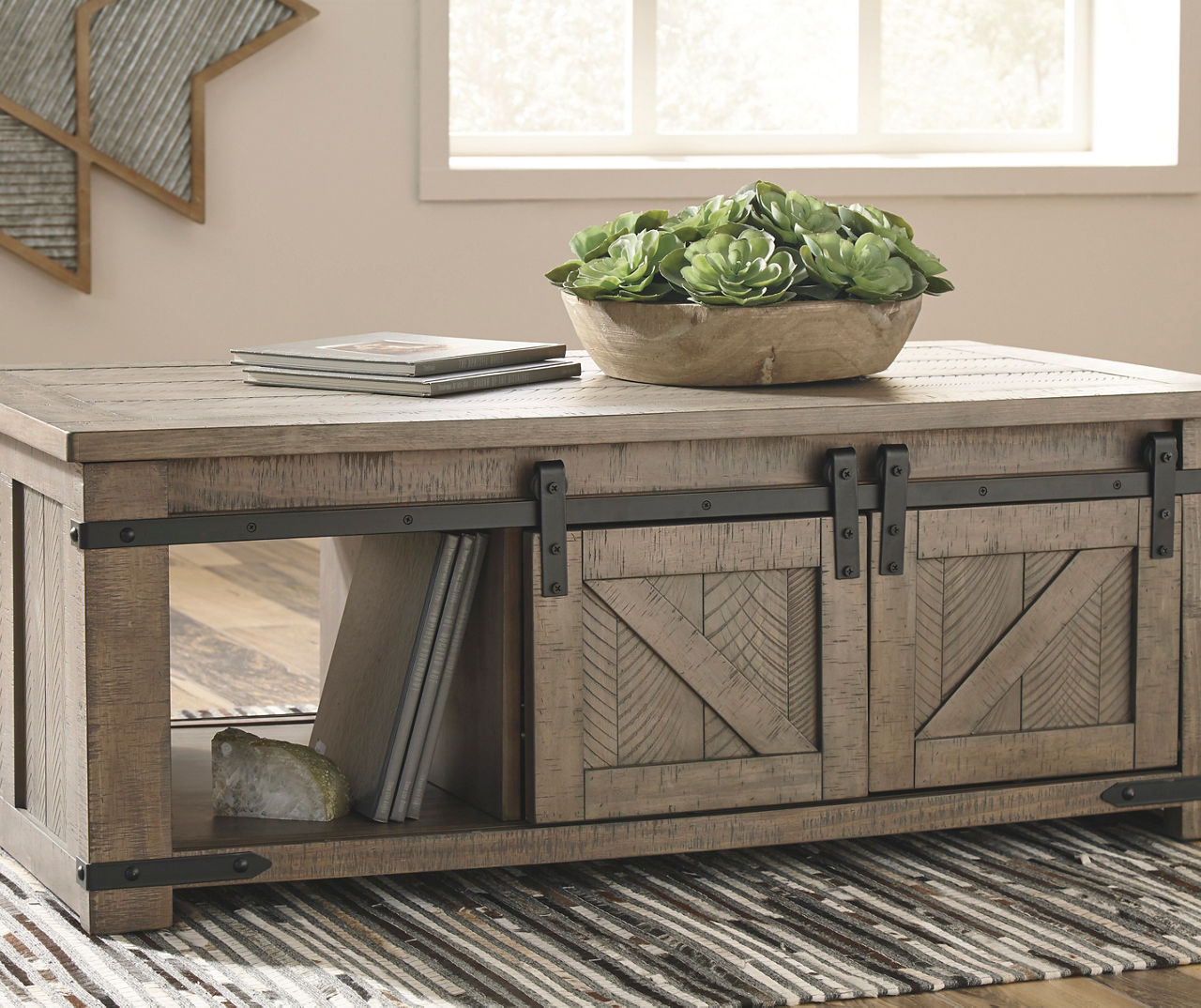 Aldwin grey deals coffee table