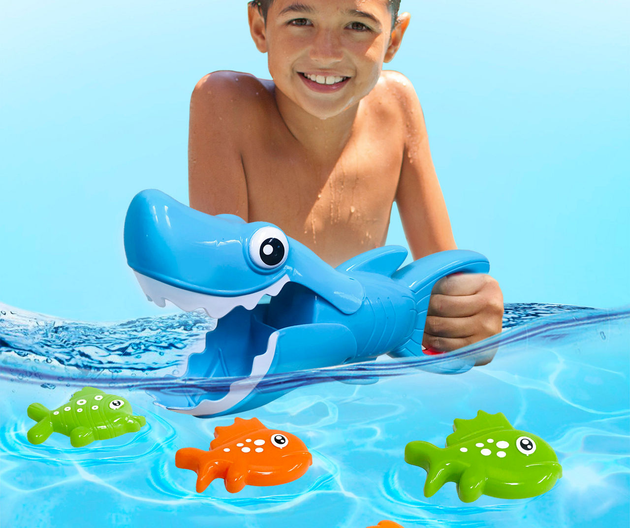 Splash N’ Fun Shark Snacker Water Game | Big Lots