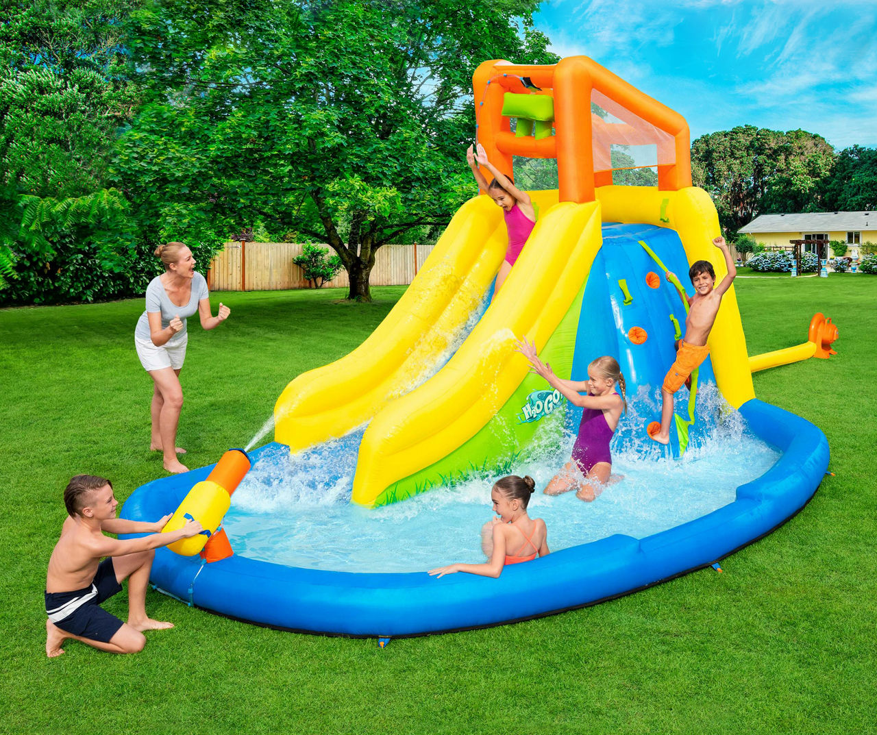 inflatable water park