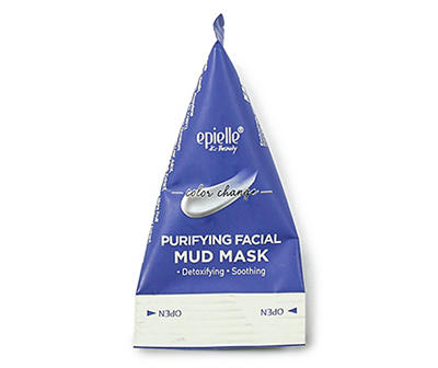 Color Change Purifying Facial Mud Mask Pouch