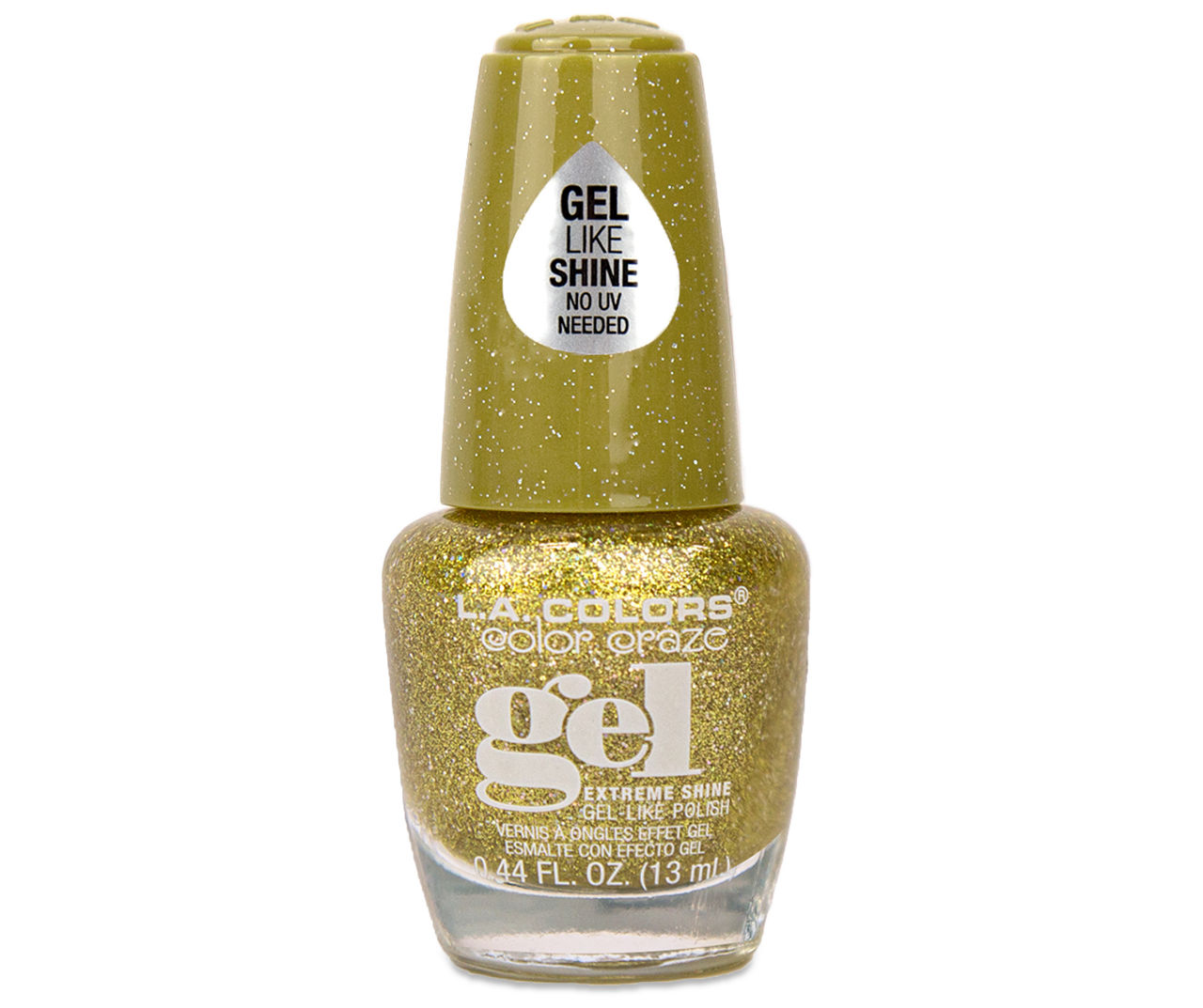 Color Craze Shimmer Gel Nail Polish in Beaming, 0.44 Oz.