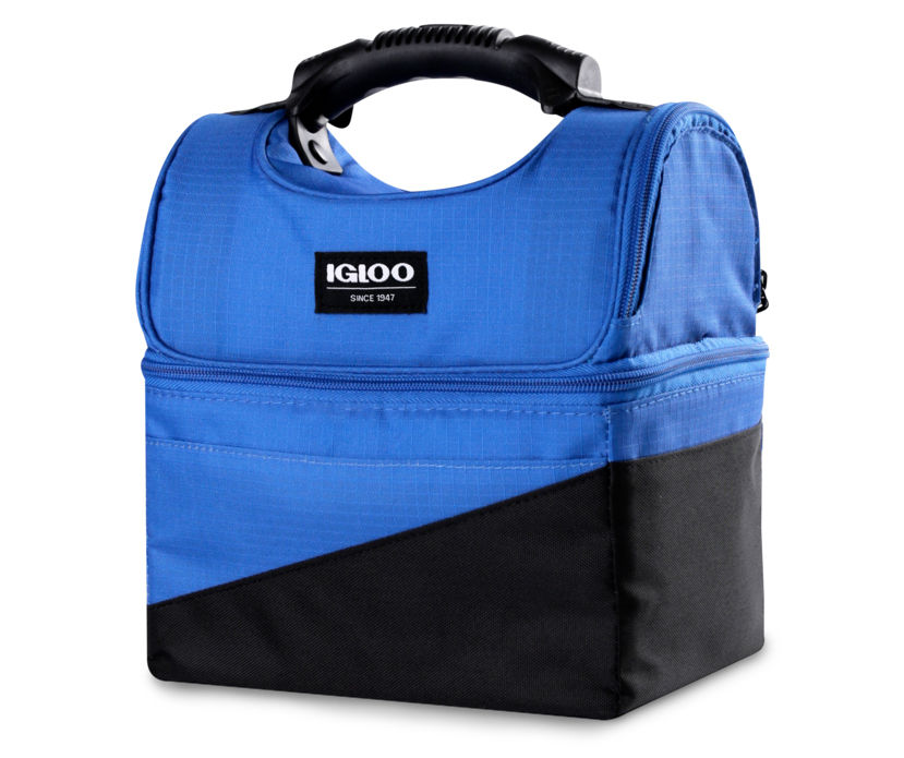 Igloo Playmate Gripper Blue & Black 9-Can Cooler Bag