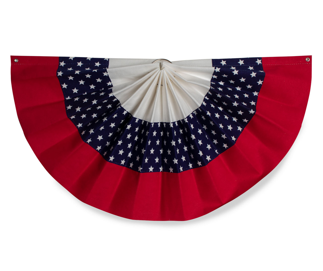 Small Red, White & Blue Canvas Bunting Fan Flag | Big Lots