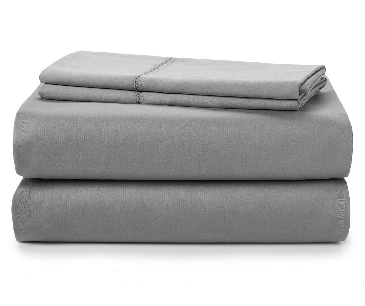 Frost Gray 400 Thread Count Full 4-Piece Sheet Set