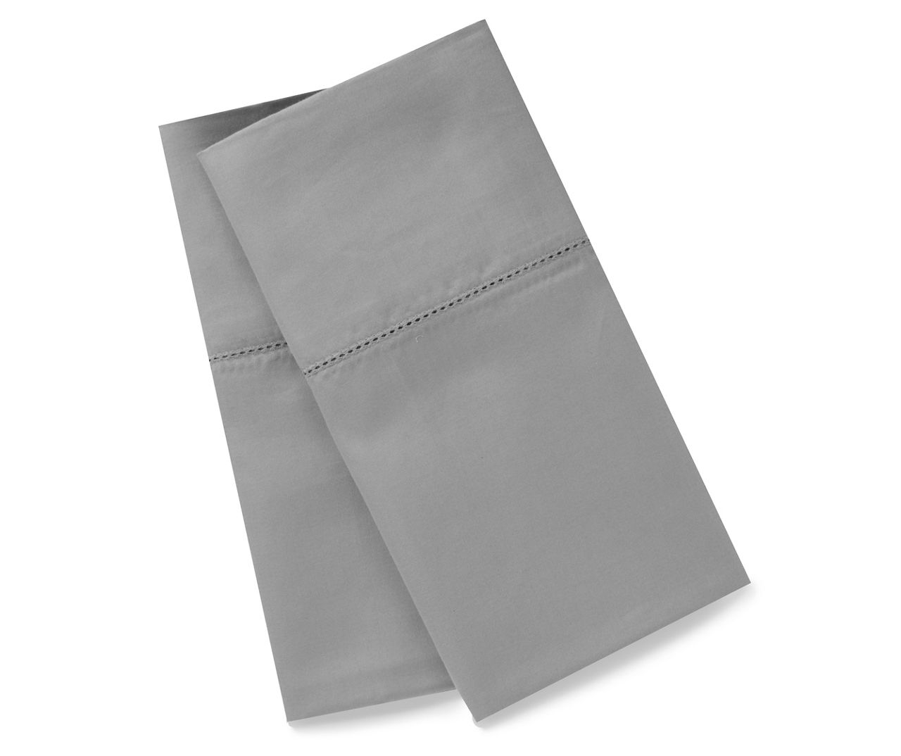 Frost Gray 400 Thread Count Standard Pillowcases, 2-Pack
