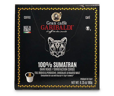 Sumatran Dark Roast 18-Pack Brew Cups