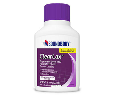 ClearLax Laxative Powder, 8.3 Oz.