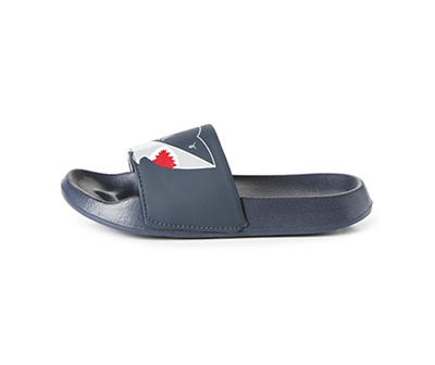 Boys' Shark Slide Sandals