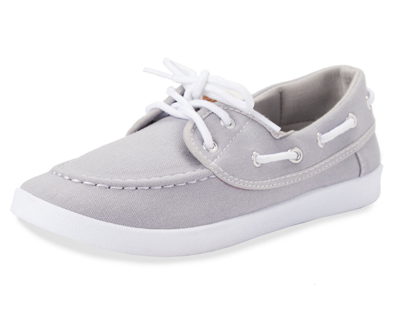 Women's gray hot sale boat shoes