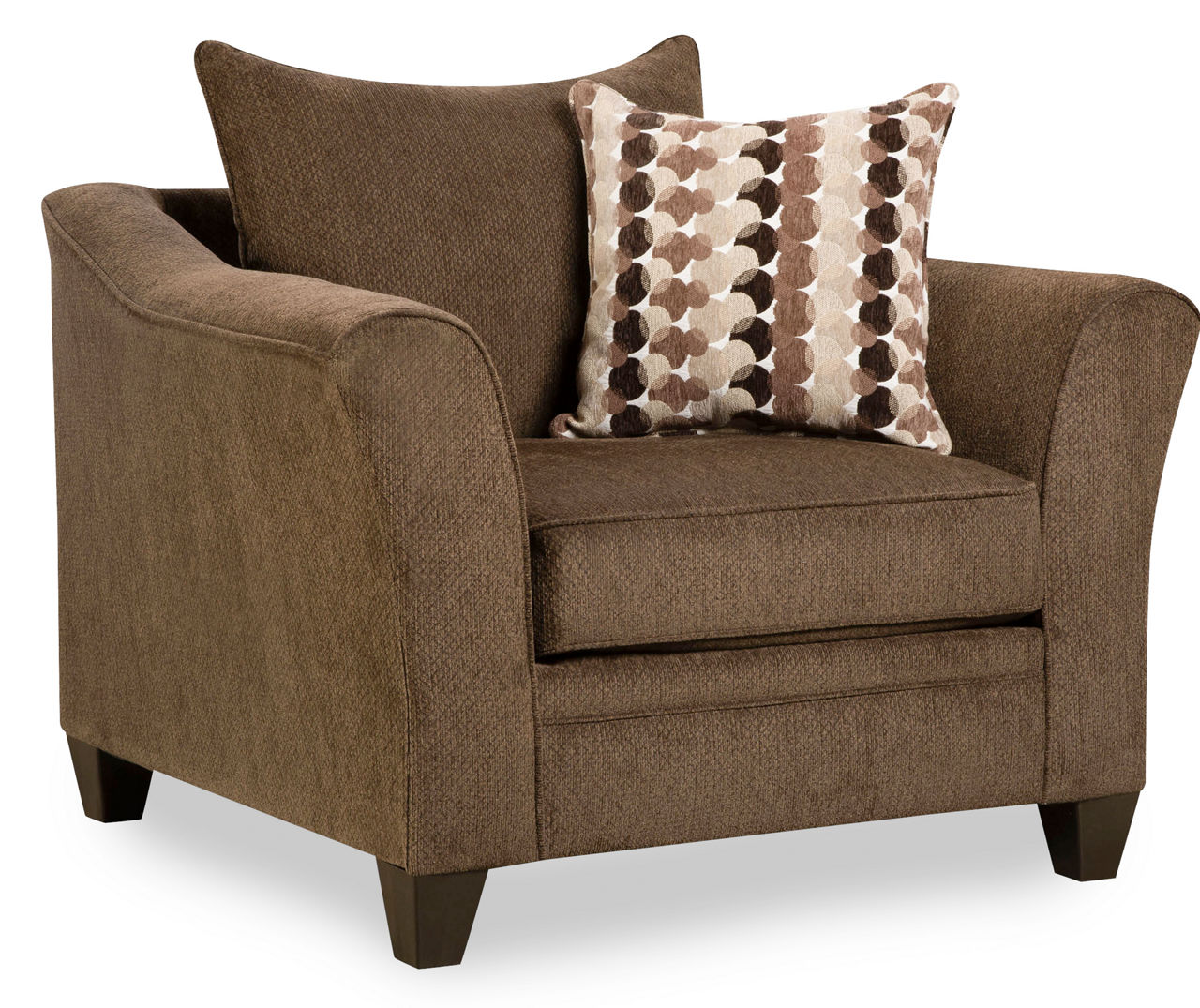 Lane Home Solutions Albany Chestnut Brown Armchair Big Lots