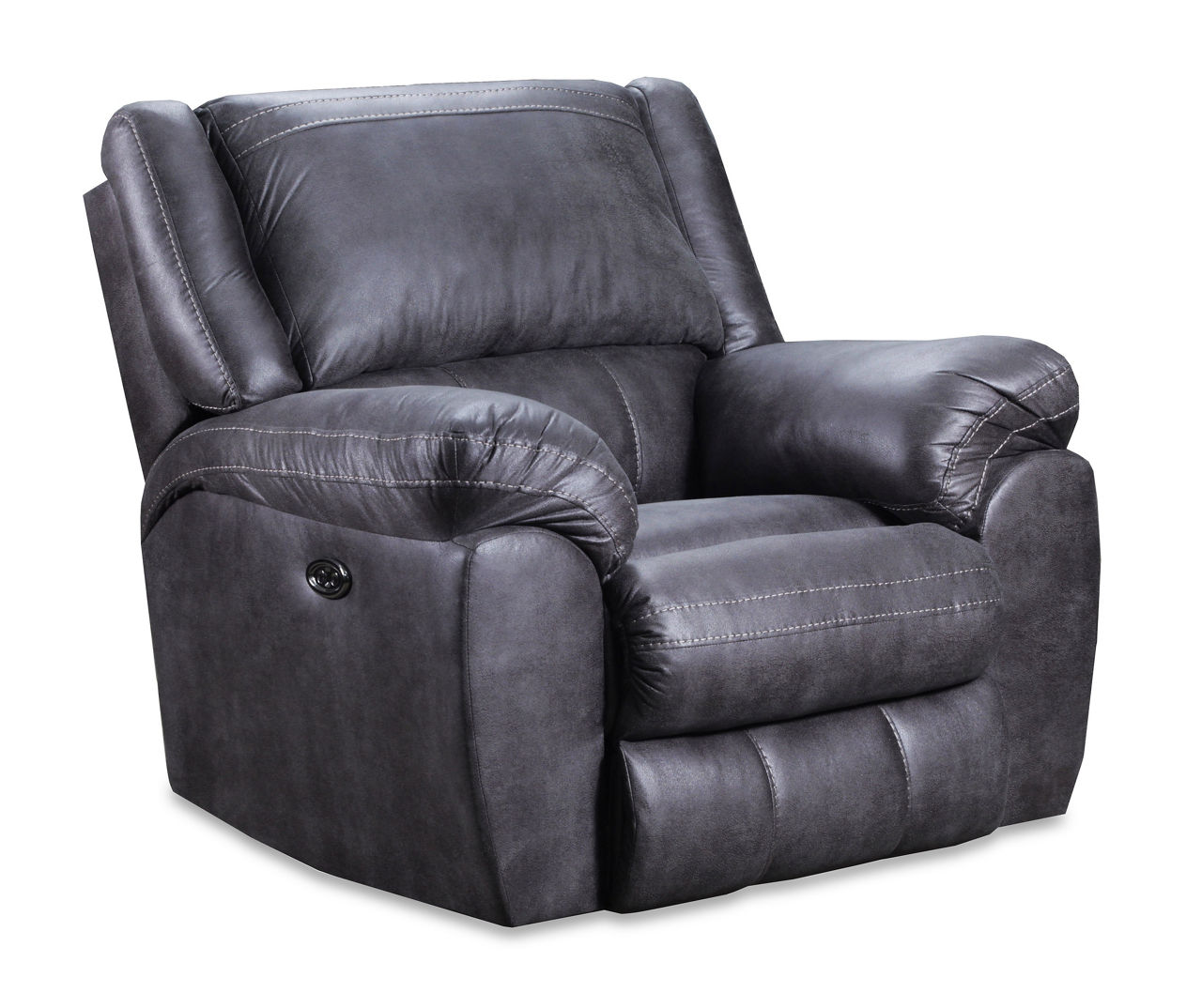 Lane Home Solutions Shiloh Granite Gray Rocker Recliner Big Lots