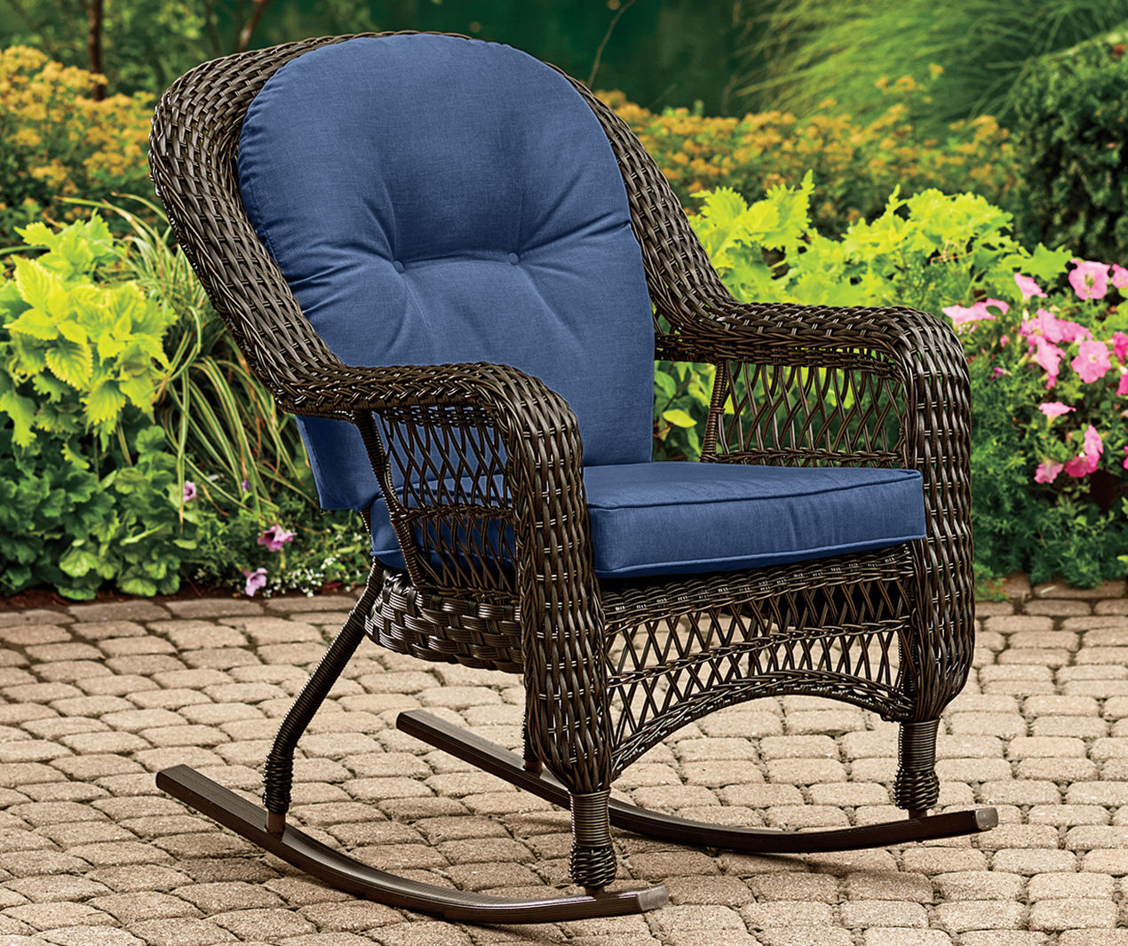 Navy Blue Replacement Westwood Rocker Cushion