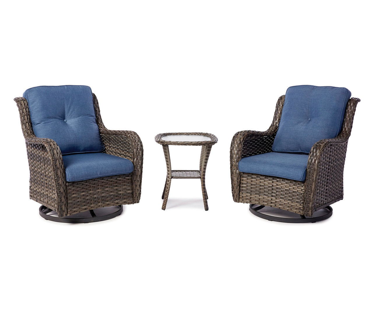 Oakmont 3 pc clearance swivel glider set