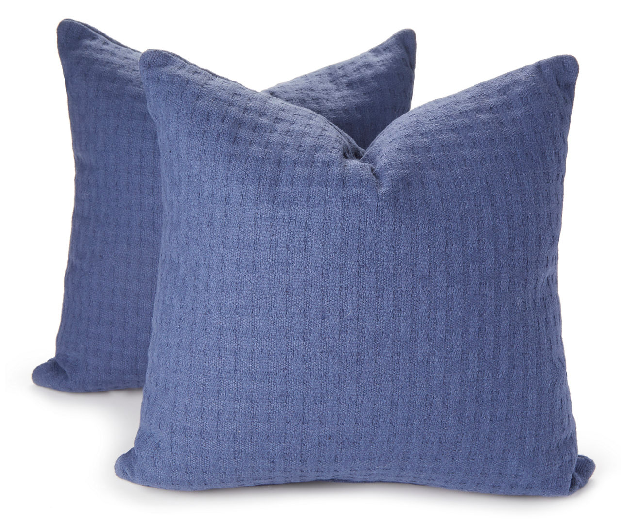Broyhill Blue Textured Throw Pillows, 2Pack Big Lots