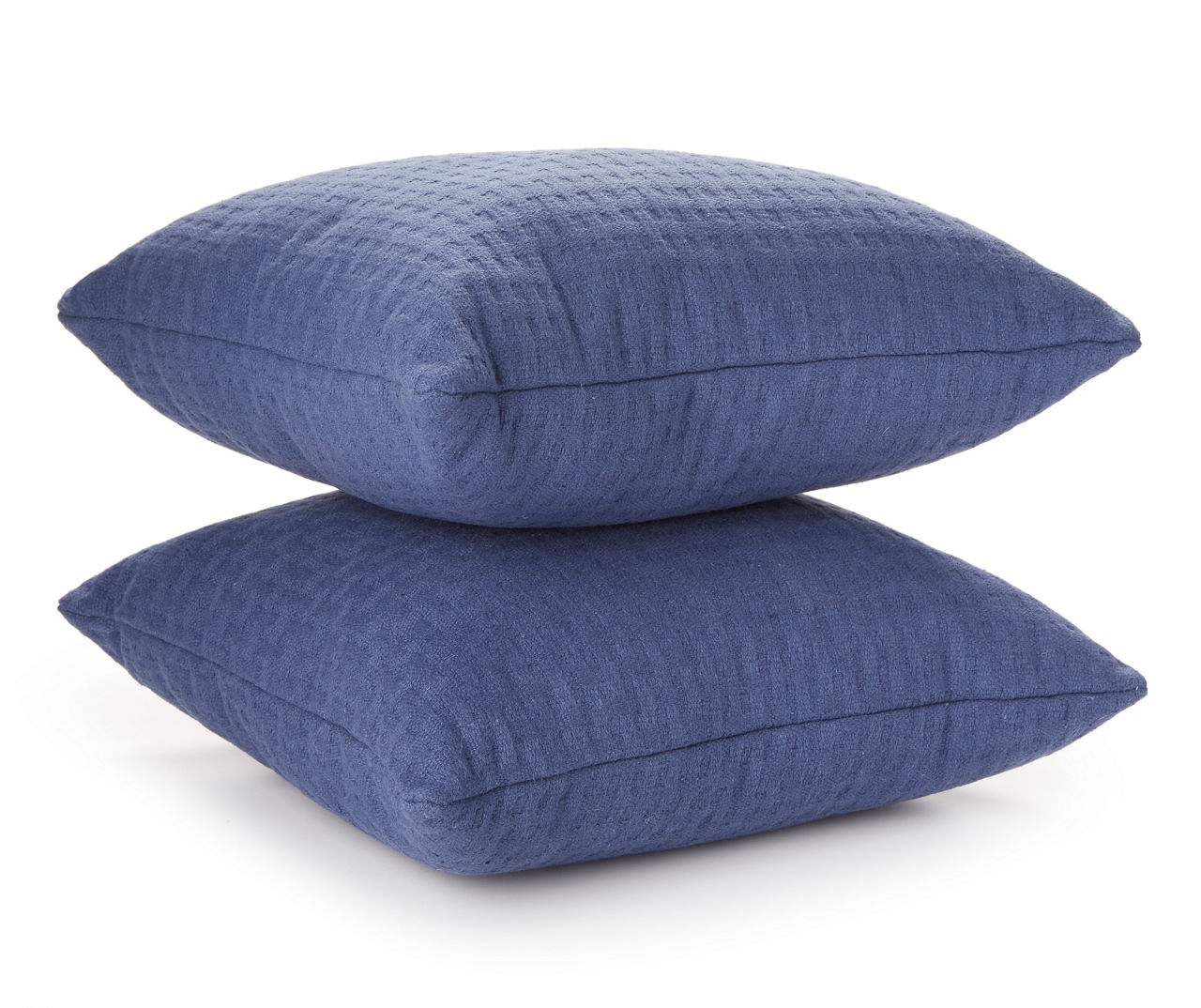Broyhill Blue Textured Throw Pillows, 2-Pack